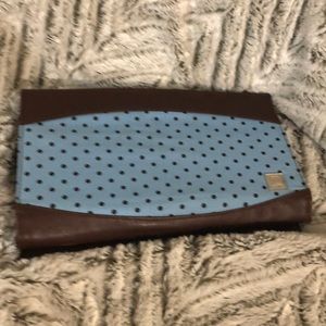 Miche cover Blue dot with leather contour detail